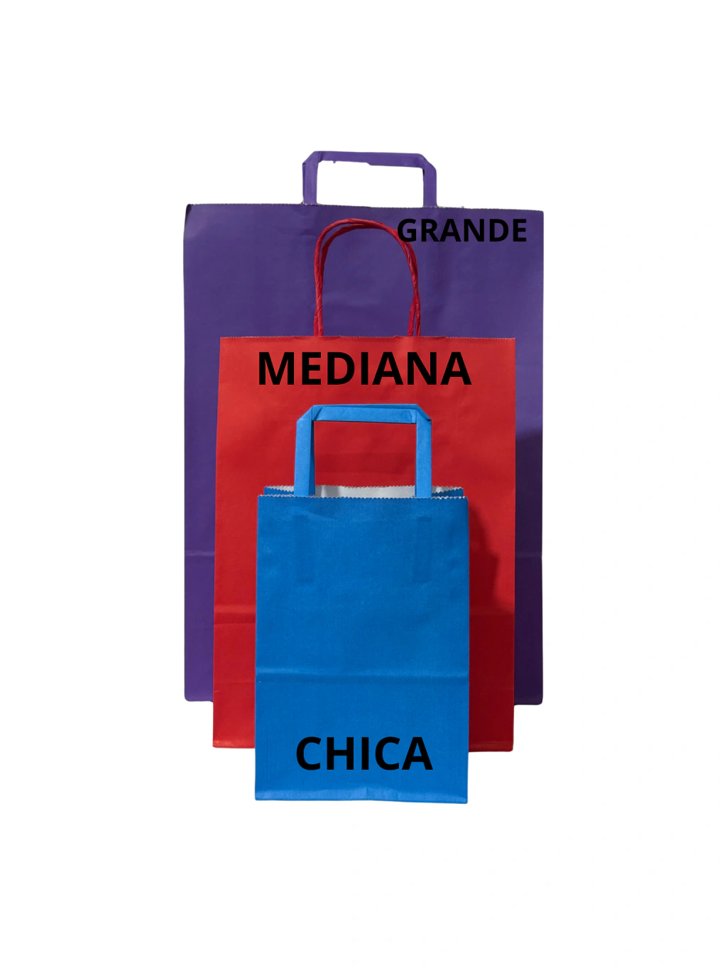 BOLSA DE PAPEL CON MANIJA GRANDE, foto 3 de 3