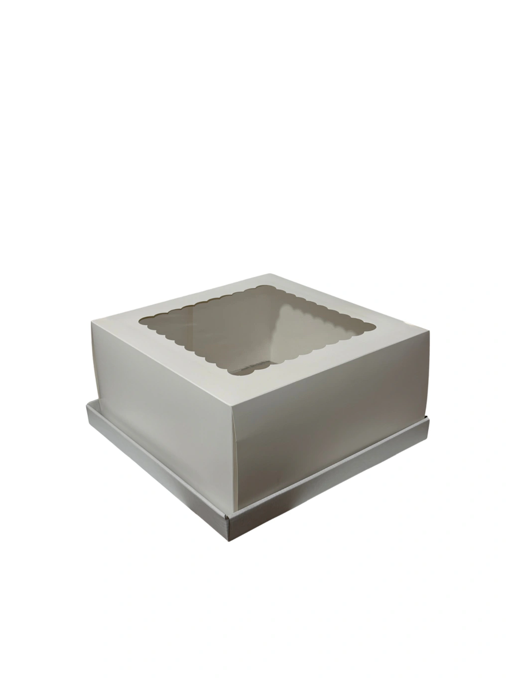 CAJA DE TORTA BASE Y TAPA VISOR, foto 2 de 2