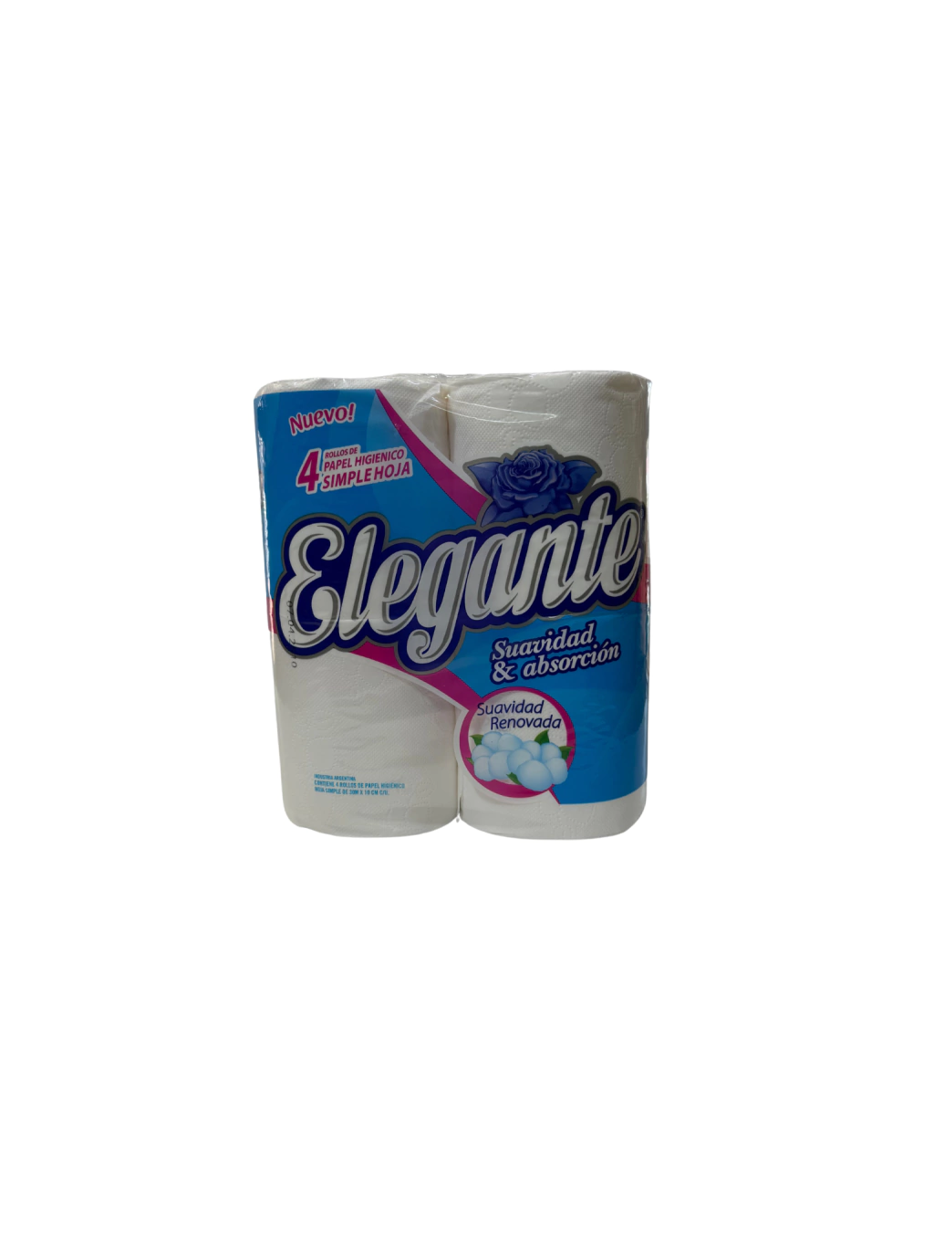PAPEL HIGIENICO ELEGANTE 30 MTS